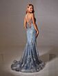 Aerie Couture 251 Illusion Corset Bodice Embellished Dress