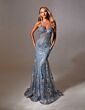 Aerie Couture 251 Illusion Corset Bodice Embellished Dress