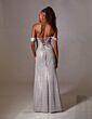 Aerie Couture 254 Off The Shoulder Beaded Dress