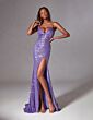 Aerie Couture 261 Sweep Train Beaded Dress
