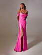 Aerie Couture 277 Drape Skirt Off The Shoulder Dress