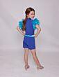 Ava Presley 28833 Ruffle Sleeve High Neck Junior Pageant Romper
