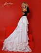 Johnathan Kayne 2804 High Low Skirt One Shoulder Dress