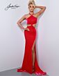 Johnathan Kayne 2816 Halter Neckline Exposed Back Dress