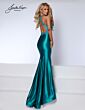 Johnathan Kayne 2839 Halter Neckline Cutout Back Dress