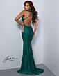 Johnathan Kayne 2868 Plunging Neckline Exposed Back Dress
