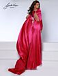 Johnathan Kayne 2899 Shoulder Cape One Sleeve Dress