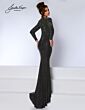 Johnathan Kayne 2901 Plunging Neckline Embellished Dress