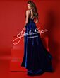 Johnathan Kayne 2924 Long Overskirt Sheer Corset Dress
