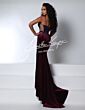 Johnathan Kayne 2948 Corset Top Embellished Velvet Dress