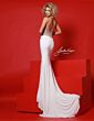 Johnathan Kayne 3064 Illusion Corset Strapless Dress