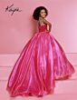Johnathan Kayne C302 Beaded Strappy Back Halter Neck Dress