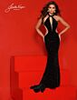 Joshua McKinley 2865 High Halter Neckline Low Open Back Dress