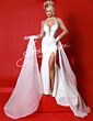 Joshua McKinley 2955 Choker Neckline Open Racerback Dress