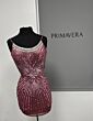 Primavera Couture 3704 Strappy Back Sequin Dress