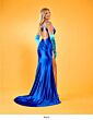 Rachel Allan 70498 Multi Cutout One Shoulder Dress