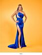 Rachel Allan 70498 Multi Cutout One Shoulder Dress