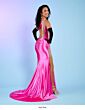 Rachel Allan 70498 Multi Cutout One Shoulder Dress