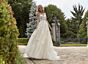 Mori Lee 2614 Peony Bateau Neck Cap Sleeve Wedding Gown