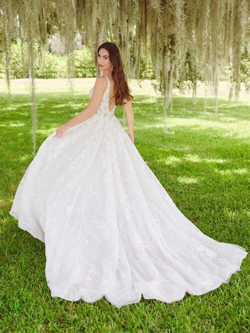 Christina Wu 15866 Scoop Back Illusion Sides Wedding Dress