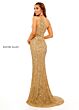 Rachel Allan 70186 Asymmetric Neck Side Cutaway Dress