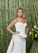 Adrianna Papell 31366 Sweetheart Neckline Peplum Wedding Dress