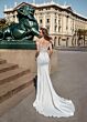 Alyce Paris 7026 Illusion Back Embroidered Wedding Gown