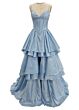 Ava Presley 42322 High Slit Tiered Skirt Dress