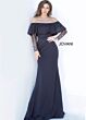Jovani 1152 Navy Evening Dress