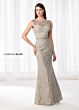 Cameron Blake 218606 Illusion Neckline Evening Dress