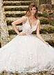 Martin Thornburg for Mon Cheri 218212 Rosabelle V-Neck Bridal Gown