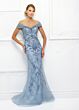 Ivonne D Exclusively for Mon Cheri 118D08 Off-The-Shoulder Evening Gown