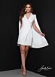 Johnathan Kayne 2536 Cape Sleeve Collar Neck Dress†