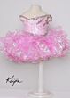 Sugar Kayne C214 Ruffle Skirt Asymmetric Neck Dress