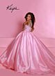 Johnathan Kayne C302 Beaded Strappy Back Halter Neck Dress