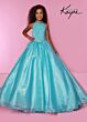 Johnathan Kayne C302 Beaded Strappy Back Halter Neck Dress