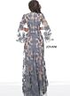 Jovani 00752 Cape Sleeve Lace Mothers Dress