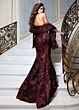 Jovani 53864 Metallic Jacquard Strapless Dress