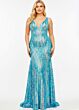 Jovani 08099 Open Back Sequin Dress