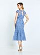 La Valetta by Mon Cheri LV3600 Godet Skirt Scoop Neck Dress