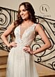Marys Bridal M771 Detachable Overskirt Illusion Back Bridal Gown