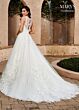 Marys Bridal MB3128 Illusion Back Two Strap Bridal Dress