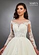 Marys Bridal MB4096 Cutout Back Wedding Gown