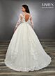 Marys Bridal MB4096 Cutout Back Wedding Gown