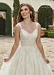 Marys Bridal MB4115 Two Strap V-Back Wedding Gown