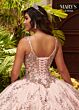 Marys Bridal MQ2126 Spaghetti Strap Glitter Dress