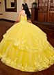 Marys Bridal MQ3098 Spaghetti Straps Pannier Skirt Quinceanera Gown