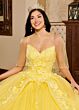 Marys Bridal MQ3098 Spaghetti Straps Pannier Skirt Quinceanera Gown