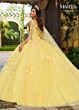 Marys Bridal MQ2115 Peplum Skirt Quinceanera Dress