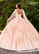 Marys Bridal MQ2115 Peplum Skirt Quinceanera Dress